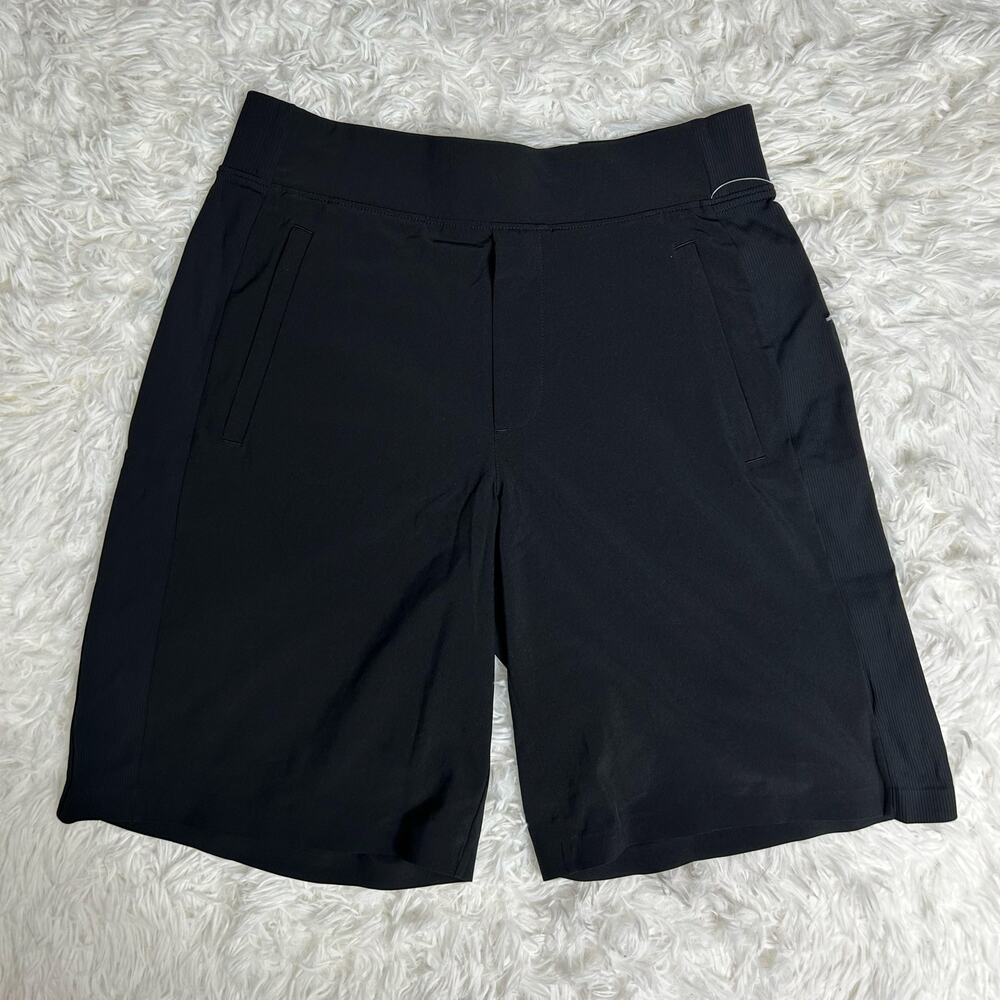 Athleta Brooklyn Bermuda Shorts Black Longer Length Women's Size 2 NWOT